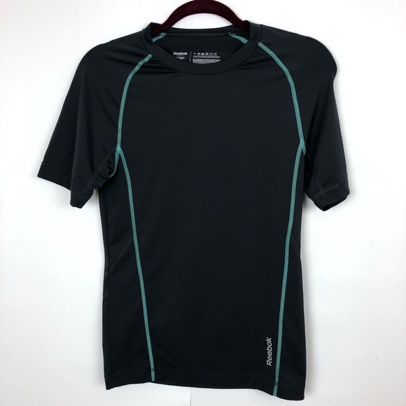 Reebok Mens Size Small Black Athletic Tee - Picture 2 of 7